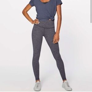 Lululemon Wunder‎ Under High Rise Knit Heather Gray 4